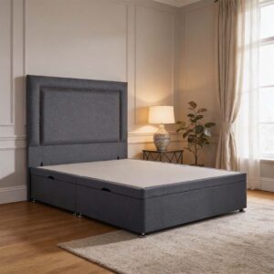 Side flat ottoman